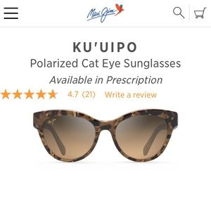 Like new Maui Jim Kuuipo sunglasses- BEAUTIFUL!